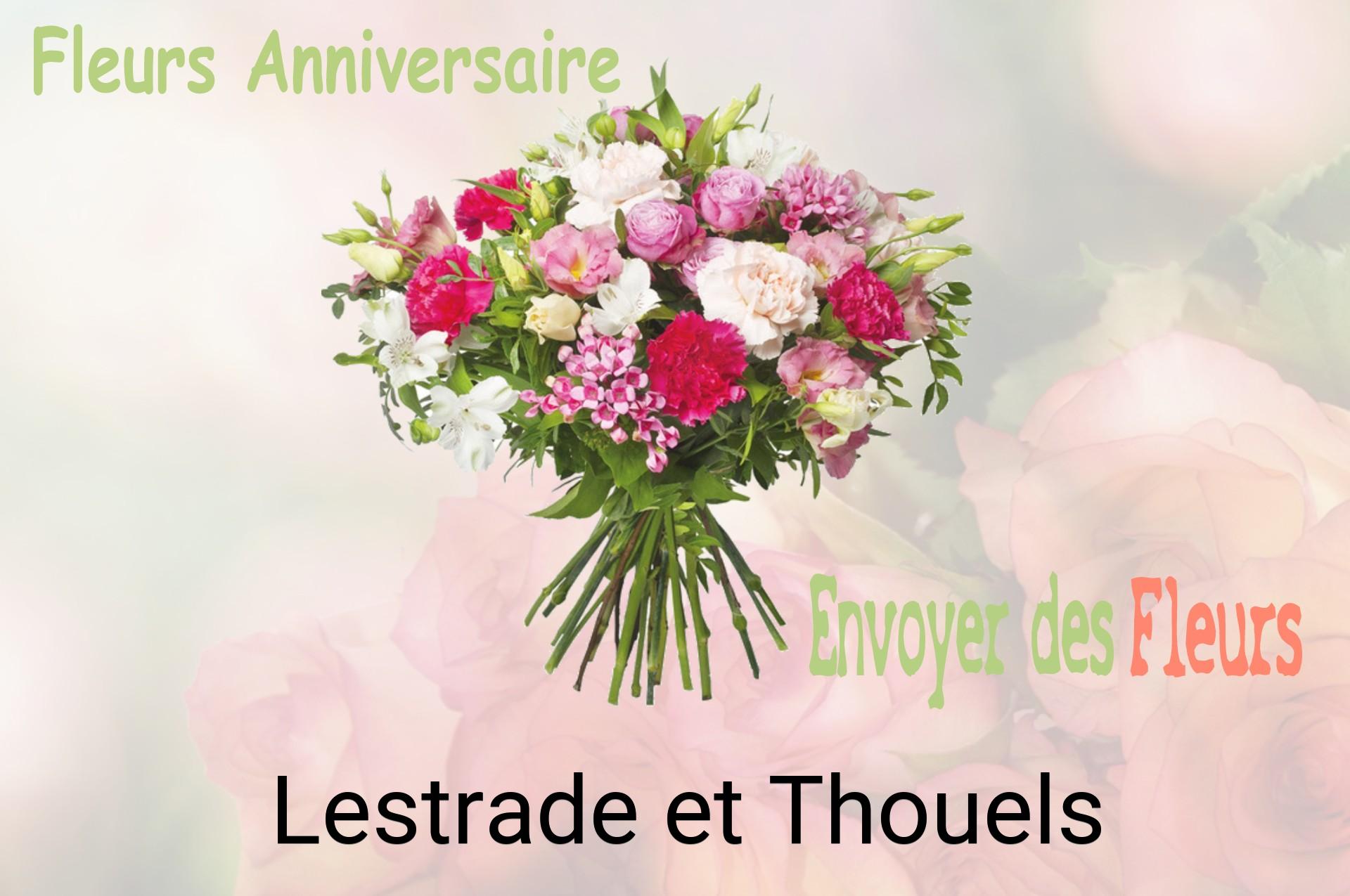 Bouquet de fleurs d’anniversaire livré à Lestrade-et-Thouels