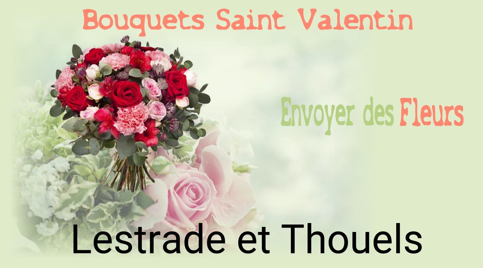 Roses de Saint-Valentin livrées à Lestrade-et-Thouels